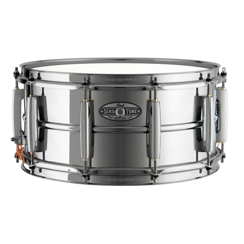 Pearl Sensitone Heritage Alloy Snare Drum - 14x6.5 - Steel