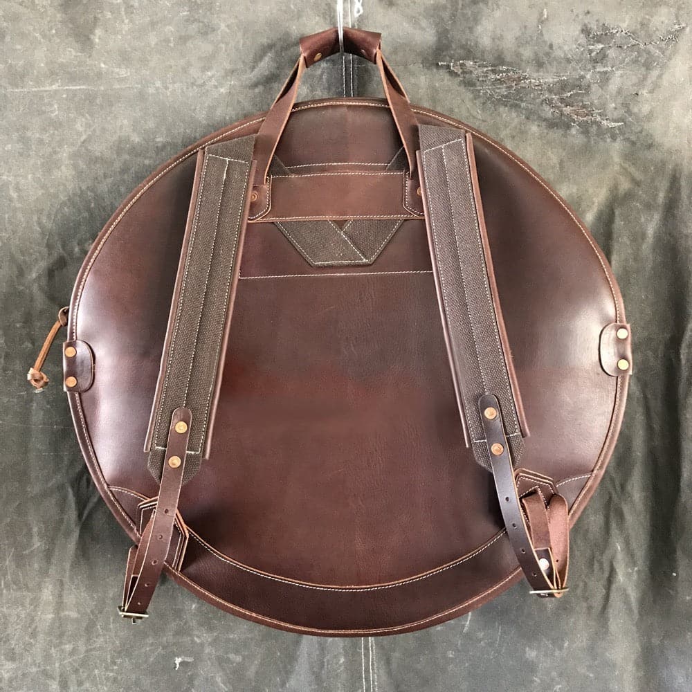 Tackle Instrument Supply Leather Backpack Cymbal Bag 24"