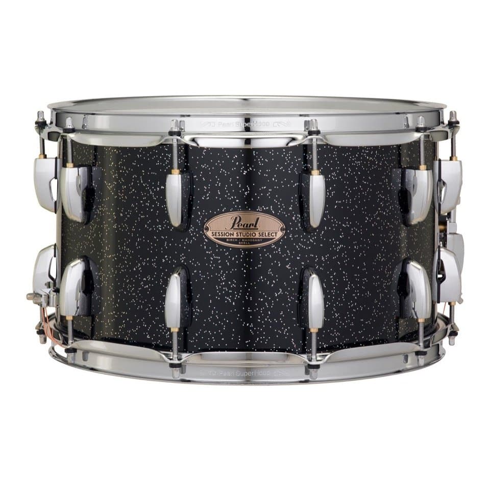 Pearl Session Studio Select 14x8 Snare Drum - Black Halo Glitter