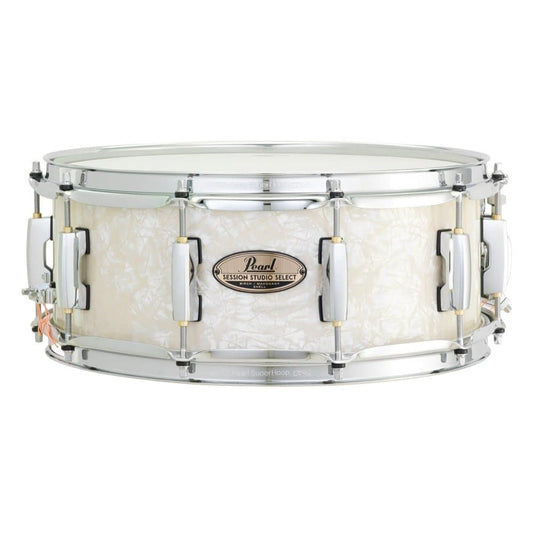 Pearl Session Studio Select 14x5.5 Snare Drum - Nicotine White Marine Pearl