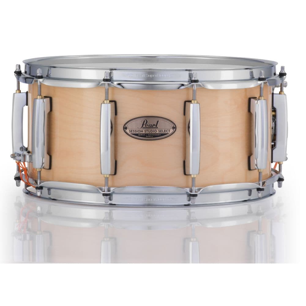 Pearl Session Studio Select 14x6.5 Snare Drum - Natural Birch