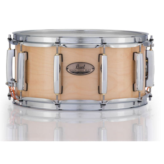 Pearl Session Studio Select 14x6.5 Snare Drum - Natural Birch