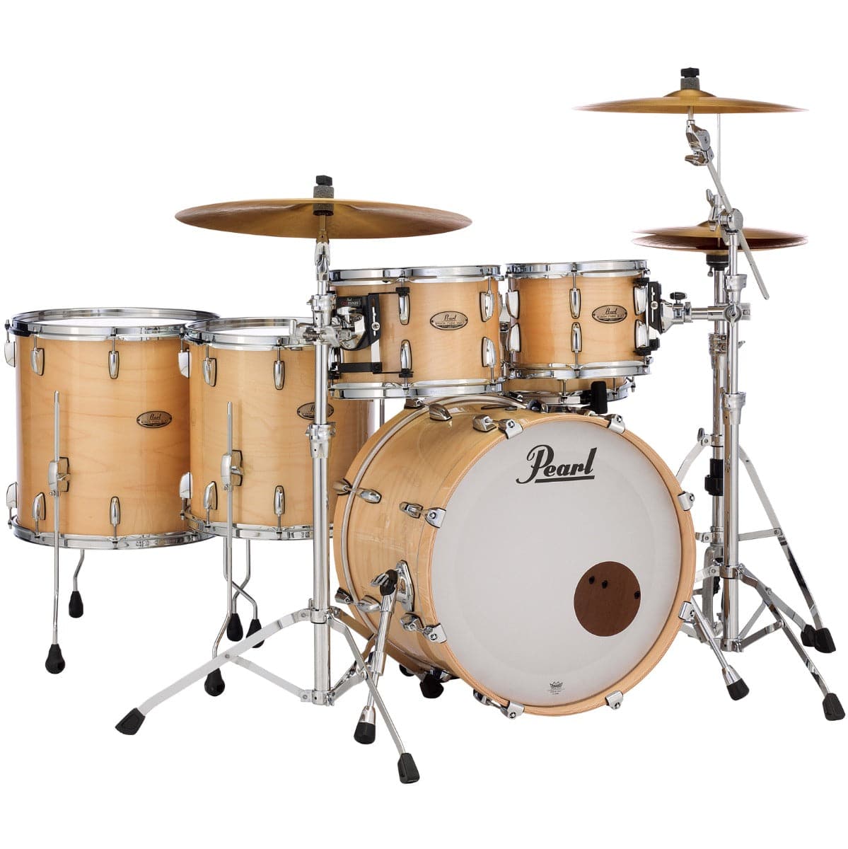 Pearl Session Studio Select Series 5pc Drum Set w/20bd - Natural Birch