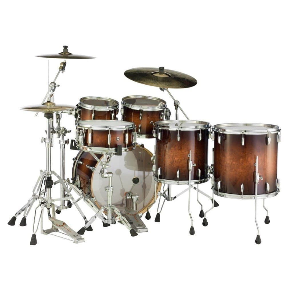 Pearl Session Studio Select Series 5pc Drum Set w/20 Bass - Gloss Barnwood Brown
