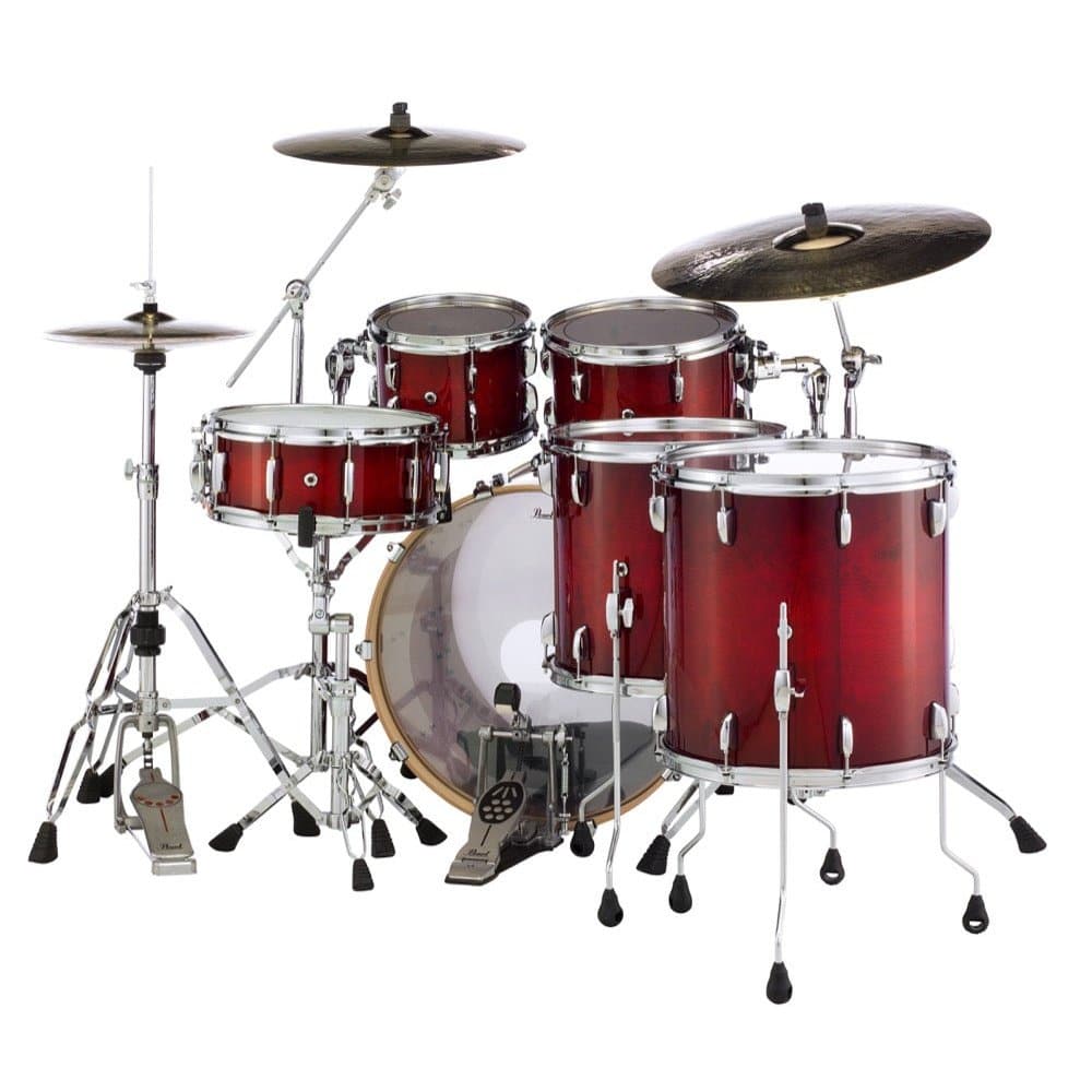 Pearl Session Studio Select 5pc Drum Set w/22 BD Antique Crimson Burst