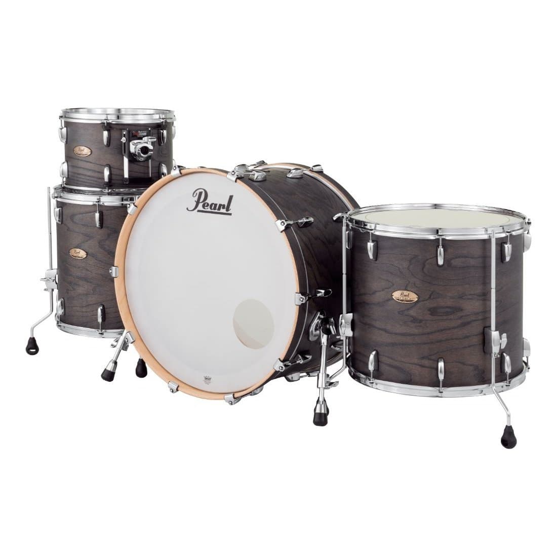 Pearl Session Studio Select 4pc Shell Pack Black Satin Ash