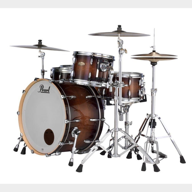 Pearl Session Studio Select Series 4pc Drum Set w/24 Bass - Gloss Barnwood Brown