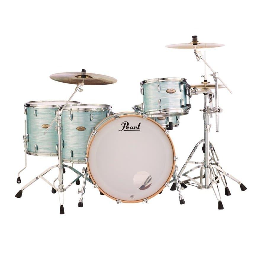 Pearl Session Studio Select Series 4pc Drum Set w/24 Bass - Ice Blue Oyster