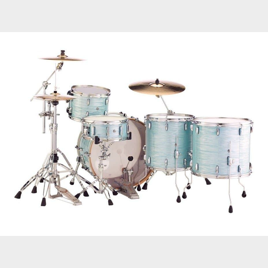 Pearl Session Studio Select Series 4pc Drum Set w/24 Bass - Ice Blue Oyster