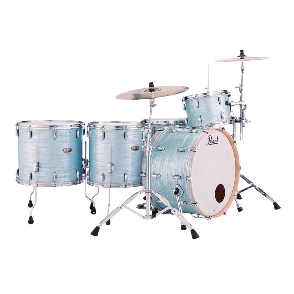 Pearl Session Studio Select Series 4pc Drum Set w/24 Bass - Ice Blue Oyster