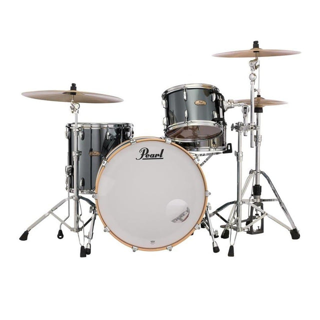 Pearl Session Studio Select Series 4pc Drum Set w/24 Bass - Black Mirror Chrome