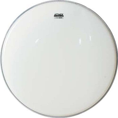 Attack Proflex1 No Overtone Bass Drum Head 24" Smooth White