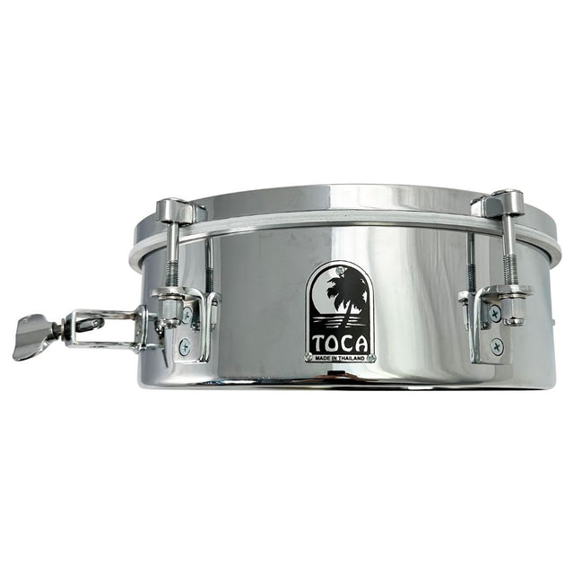 Toca Stainless Steel Timbale Snare Drum 12x4