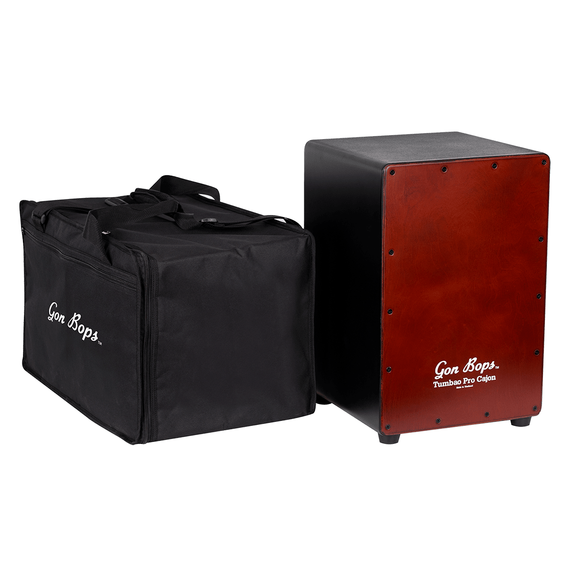 Gon Bops Tumbao Pro Cajon Walnut w Gig Bag DCP