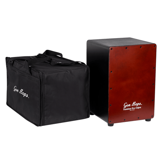 Gon Bops Tumbao Pro Cajon Walnut w/Gig Bag