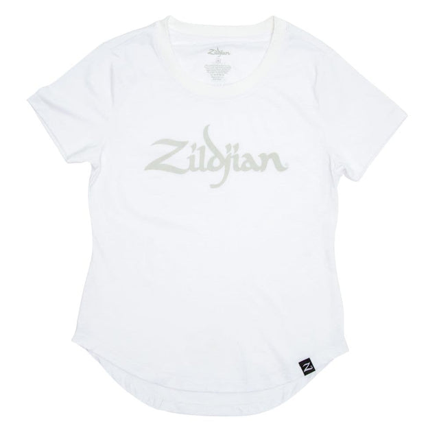 Zildjian Womens Logo Tee White - Small