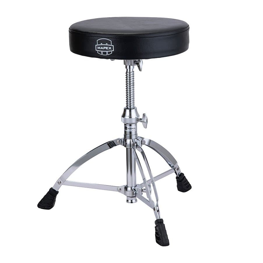 Mapex T660 Drum Throne Double Braced Round Top w/Threaded Rod
