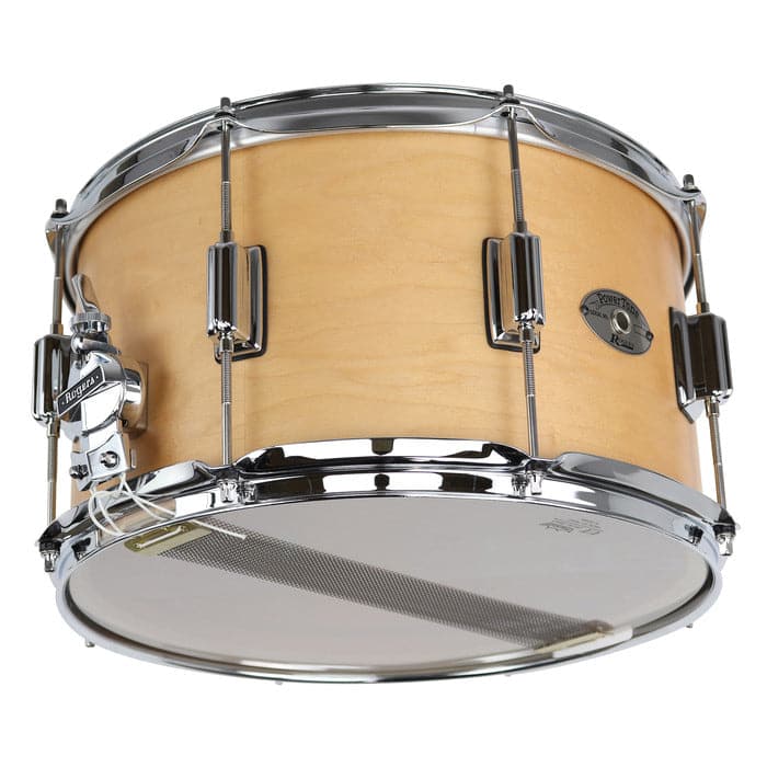 Rogers Powertone Wood Shell Snare Drum 14x8 - Satin Natural