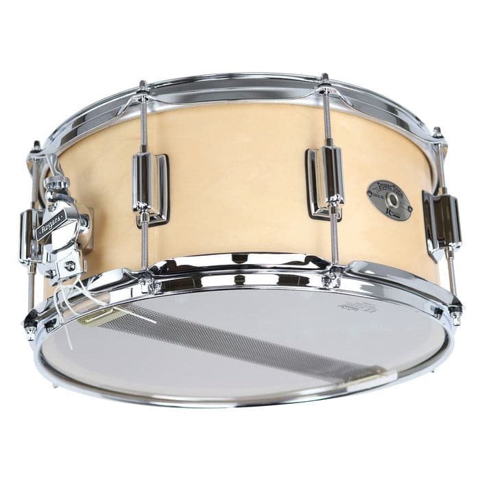 Rogers Powertone Wood Shell Snare Drum 14x6.5 - Satin Natural