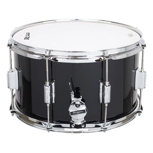 Rogers Powertone Wood Shell Snare Drum 14x8 - Piano Black