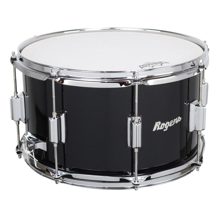 Rogers Powertone Wood Shell Snare Drum 14x8 - Piano Black