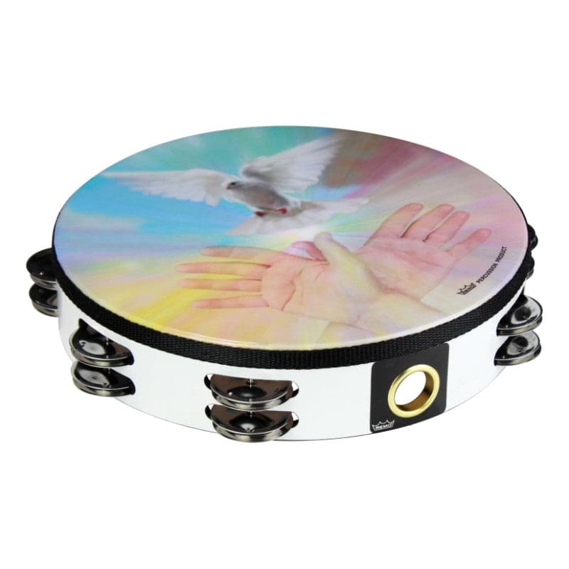 Remo Praise Tambourine - Uplifted Hands, 10