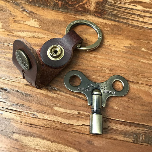 Tackle Instrument Supply Timekeepers Drum Key Antique Brass