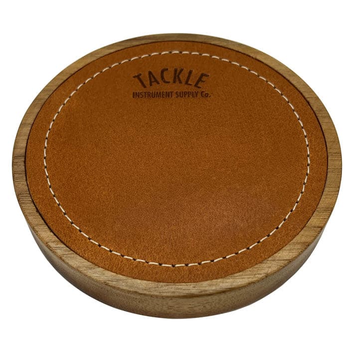 Tackle Coffee Table Practice Pad 6" Wood/Leather
