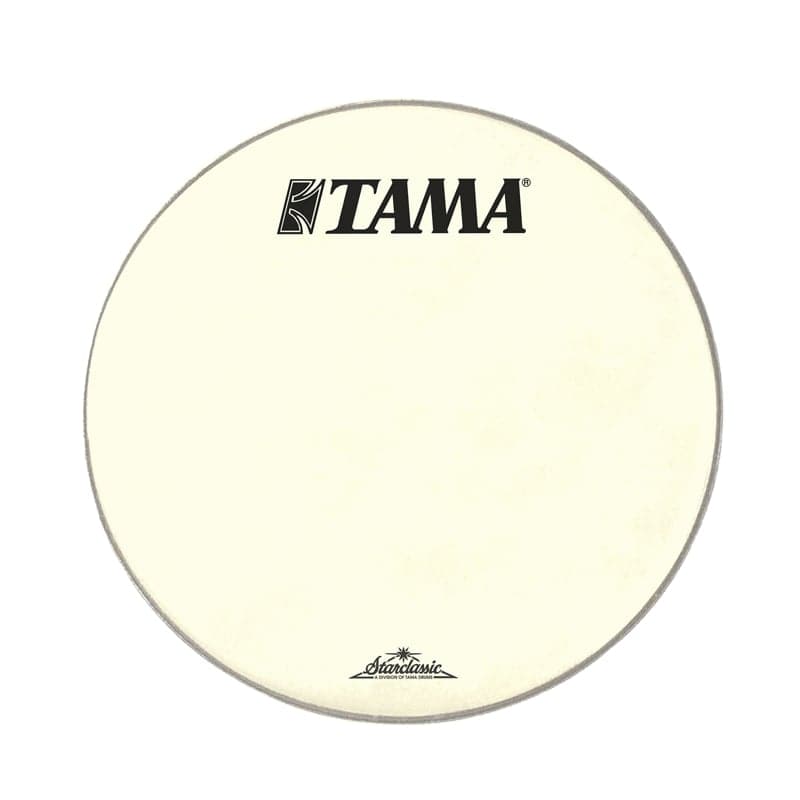 Tama Bass Drum Logo Head w/Starclassic Logo 20" Coated Off-White