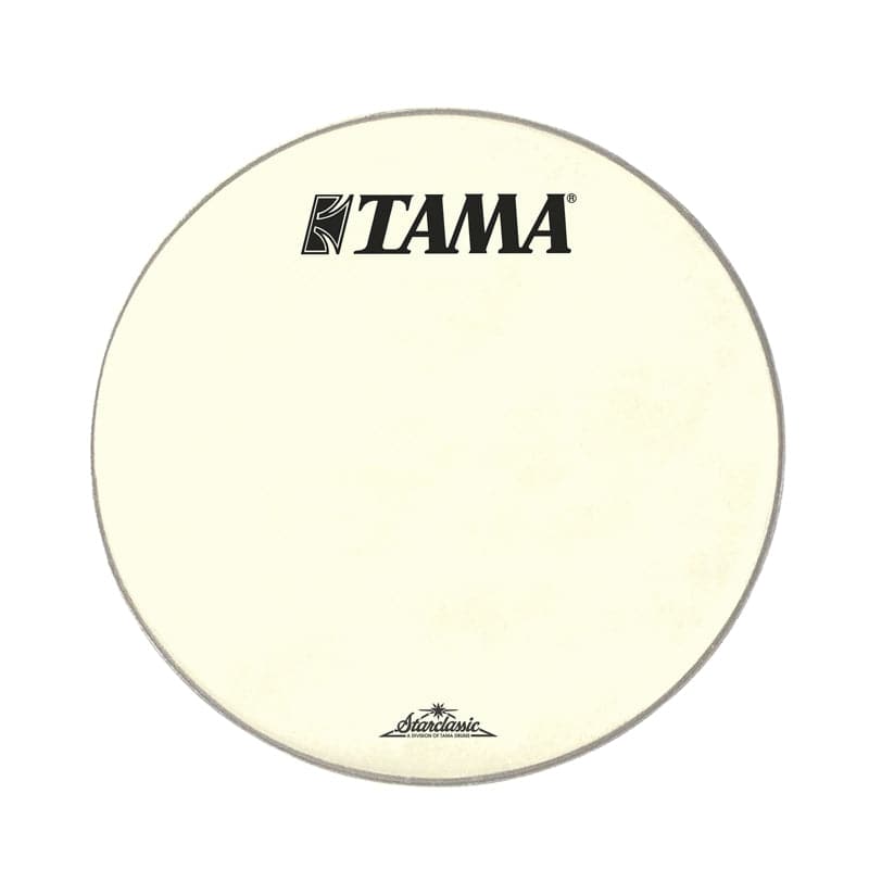 Tama Bass Drum Logo Head w/Starclassic Logo 24" Coated Off-White