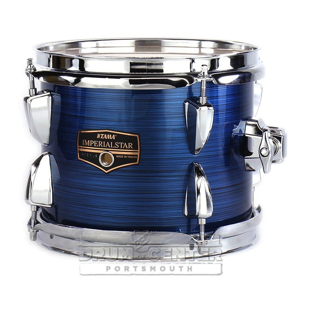 Tama Imperialstar Component Drums - 8x12 Tom Tom Hairline Blue - IET12RHLB