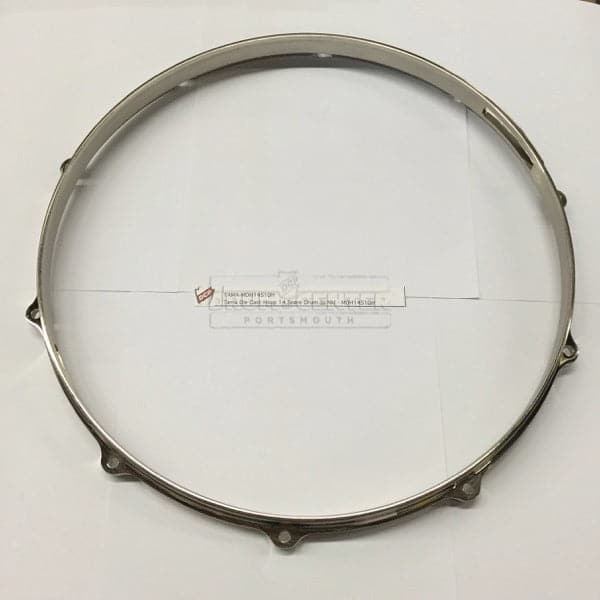 Tama MDH14S10H Die Cast Hoop Snare Side 14" 10-Lug Brushed Nickel