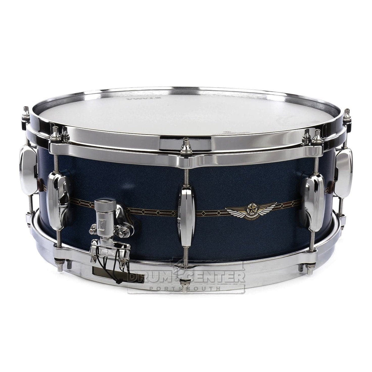 Tama Star Bubinga Snare Drum 14x5.5 Satin Blue Metallic