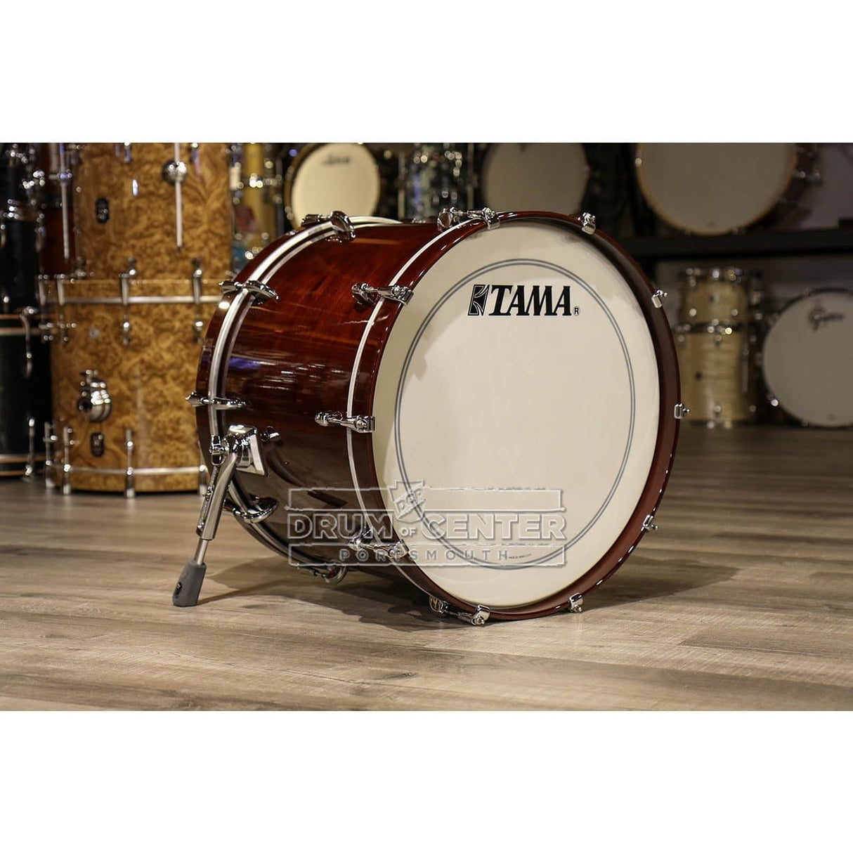 Tama Star Walnut 22x16 Bass Drum Dark Mocha Walnut