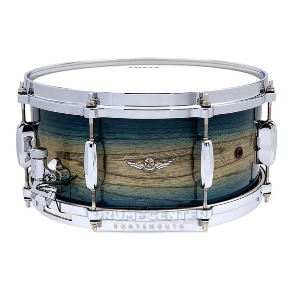 こ柚子✡️(tama) Tama Star Walnut Snare Drum 13x6 Indigo Japanese Sen Burst