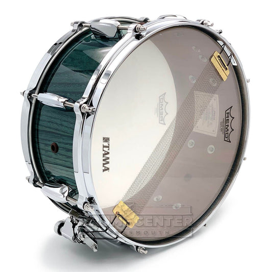 Tama Star Walnut Snare Drum 13x6 Light Indigo Japanese Chestnut