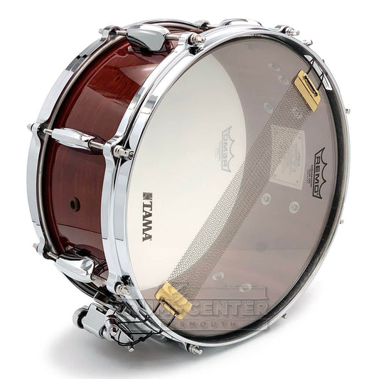 Tama Star Walnut Snare Drum 13x6 Red Burgundy Walnut
