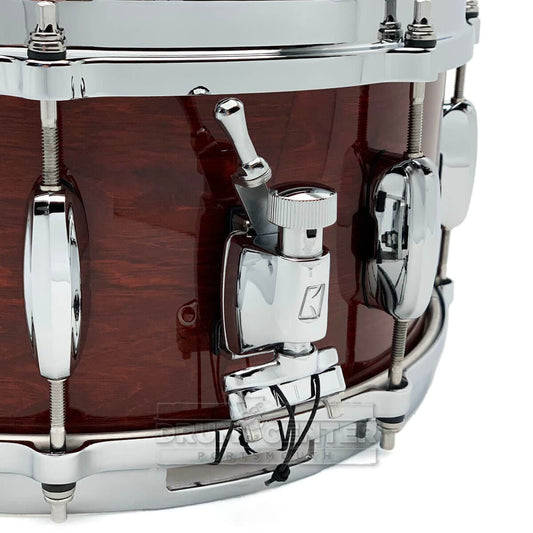 Tama Star Walnut Snare Drum 13x6 Red Burgundy Walnut