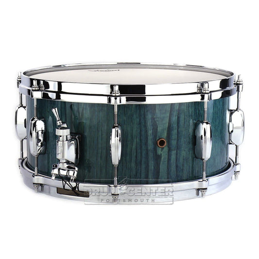 Tama Star Walnut Snare Drum 14x6.5 Light Indigo Japanese Chestnut