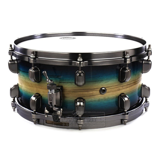 Tama Starclassic Maple Snare Drum 14x6.5 Emerald Pacific Walnut Burst w/Smoked Black Hw