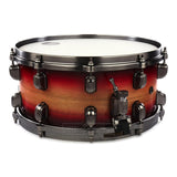 Tama Starclassic Maple Snare Drum 14x6.5 Ruby Pacific Walnut Burst w/Smoked Black Hw
