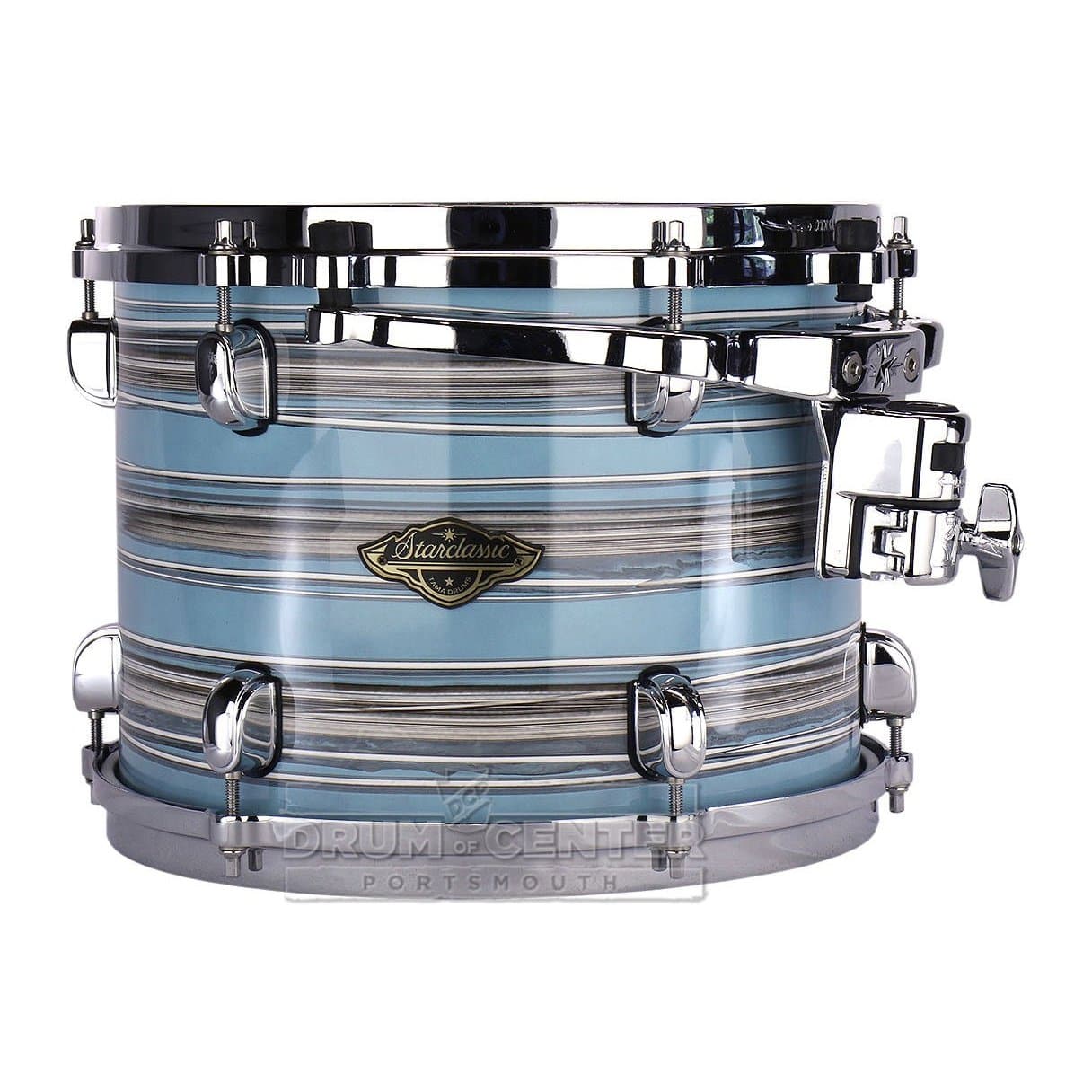 Tama Starclassic Walnut/Birch Tom 12x9 Lacquer Arctic Blue Oyster