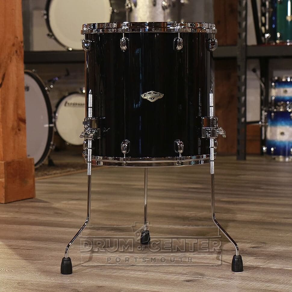 Tama Starclassic Walnut/Birch Floor Tom 16x16 Piano Black