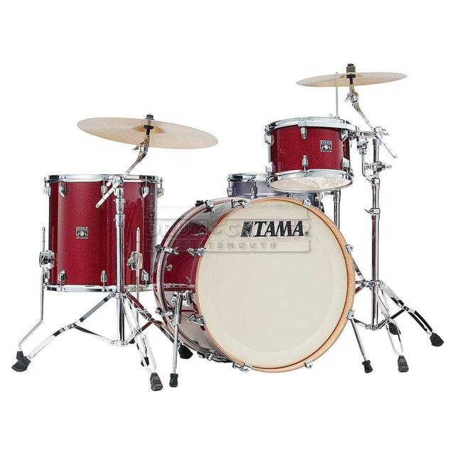 Tama Superstar Classic 3pc Drum Set Dark Red Sparkle