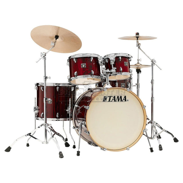 Tama Superstar Classic 5pc Drum Set w/ 22bd - Gloss Garnet Lacebark Pine