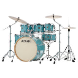 Tama Superstar Classic 7pc Drum Set w/ 22bd - Light Emerald Blue Green
