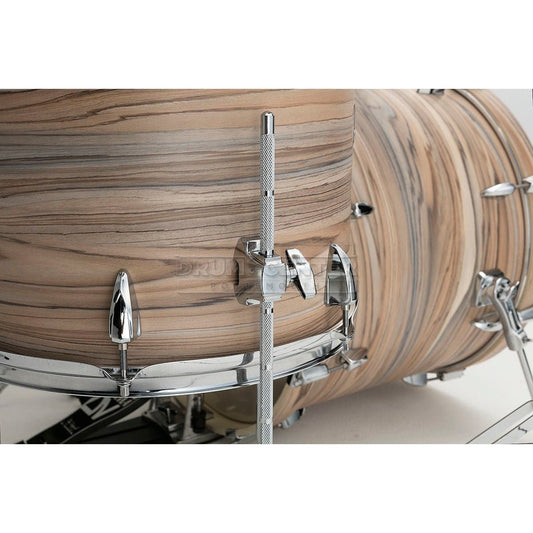 Tama Imperialstar 5pc Complete Kit With 22 Bass Drum - Natural Zebrawood Wrap