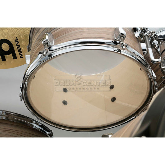 Tama Imperialstar 6pc Complete Drum Set w/22BD Natural Zebrawood Wrap