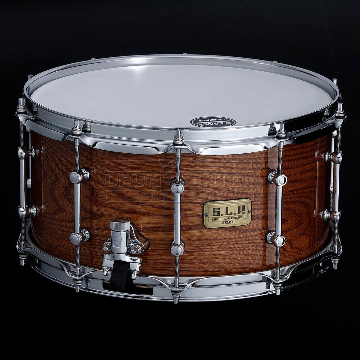 Tama SLP G-maple 14x7 Snare Drum - Gloss Tawny Oak