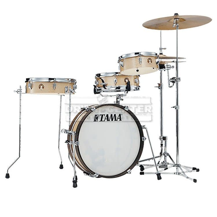 Tama Club-JAM Pancake 4pc Drum Set Champagne Mist
